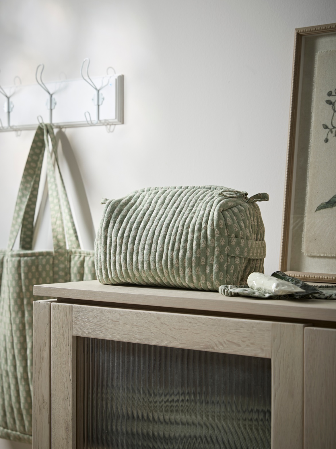 Hand Block Printed Toiletry Bag