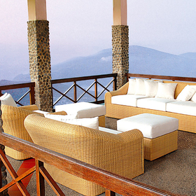 Poltrona da Esterno in Polietilene Intrecciato - Cooper