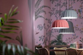 Lampada Sospesa Vintage In Ceramica - Ferroluce Madame Gres