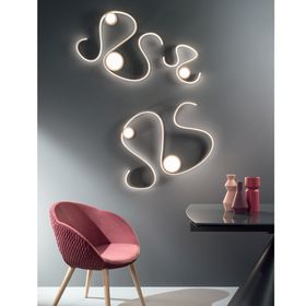 Applique in Metallo con LED Dimmerabile - Steven