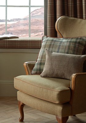 MOON, Herringbone Camel Fabric, From £74 Per Metre