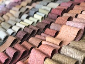 MOON, Herringbone Fabric, From £74 Per Metre