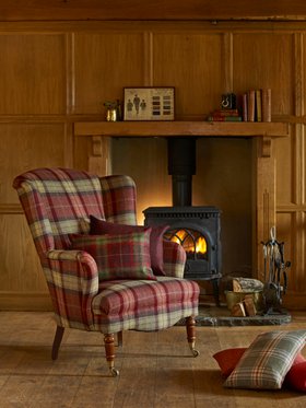 MOON, Classics Skye Almandine Fabric, From £74 Per Metre  (3)