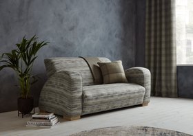 MOON, Inspired Natural Sofa Cushion & Curtains, From £74 Per Metre