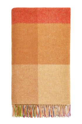 MOON, Harland Sunset Pure Wool Throw, £95