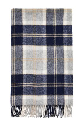MOON, Bannockbane Silver Merino Wool Throw, £120