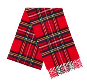 MOON, Royal Stewart Merino Scarf, £35