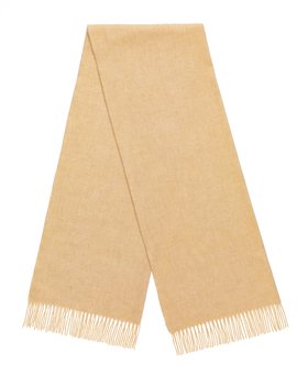 MOON, Sand Plain Merino Scarf, £70
