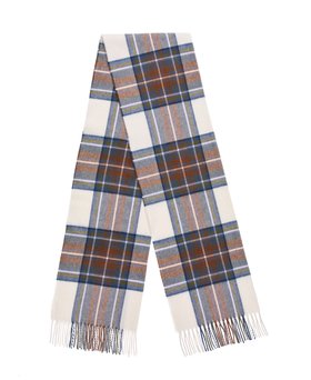 MOON, Muted Blue Stewart Merino Wide Scarf, £55