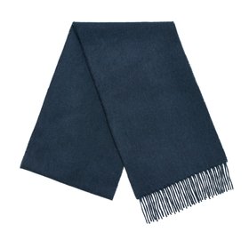 MOON, Bottle Green Plain Scarf, £35