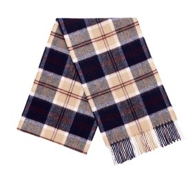 MOON, Bannockbane Navy Merino Scarf, £35