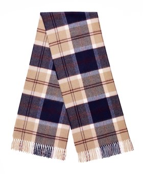 MOON, Bannockbane Navy Shawl, £70