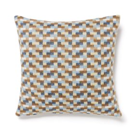 MOON, Bricks Blue Camel Cushion, £90