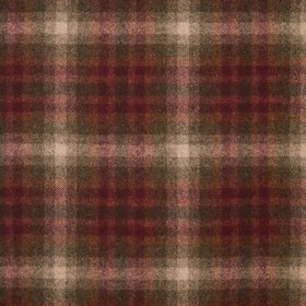MOON, Archer Burgundy Fabric, From £74 Per Metre