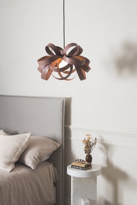 Tom Raffield Skipper Cove Pendant Small In Shell Pink From £175