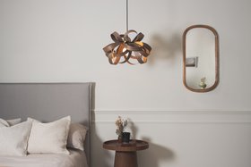 Tom Raffield Skipper Pendant Small In Walnut £195