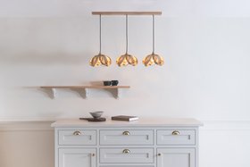 Tom Raffield Skipper X Small   Linear Trio Light £615