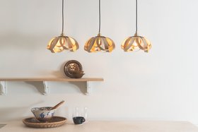 Tom Raffield Skipper X Small   Linear Trio Light £615