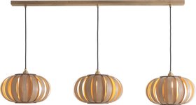 Tom Raffield Urchin Small   Linear Trio Light Long £875