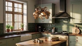 Tom Raffield, Skipper Pendant In Walnut, from £225
