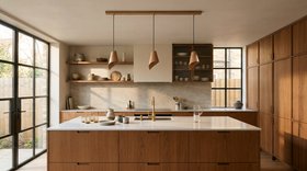 Tom Raffield, Keel Linear Trio Light Long, £665