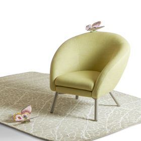 Poltrona In Tessuto Lime  - My Home Ziggy 