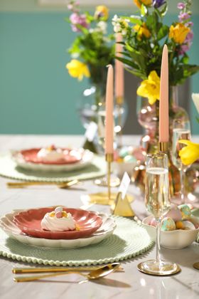 Florence Table - Easter Tablescape - Portrait