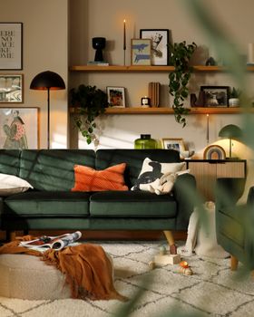 Harlow Sofa - Family Living Room - Flat on Portrait