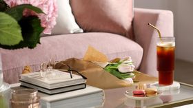 Lexi Pink Sofa - Chic Pink Design - Landscape 2