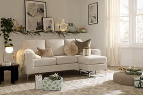 Christmas 2025 - Baltimore Ivory Chenille Sofa - Main Landscape