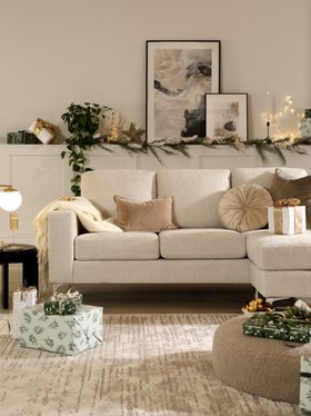 Christmas 2025 - Baltimore Ivory Chenille Sofa - Alt 3