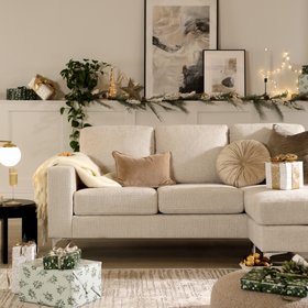 Christmas 2025 - Baltimore Ivory Chenille Sofa - Square 2