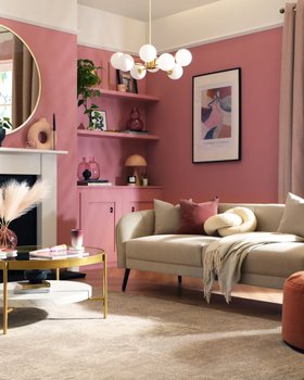 Loren Sofa - Pink Living  - Portrait