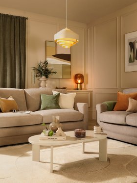 Arden Sofa - Latte Living AW - Portrait 3