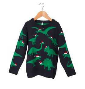 Exclusive Kids Christmas jumper made from recycled plastic bottles