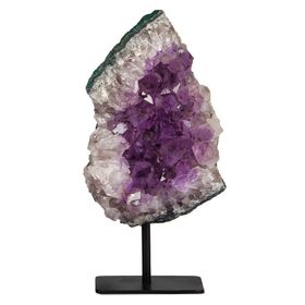 Amethyst on a Display Stand