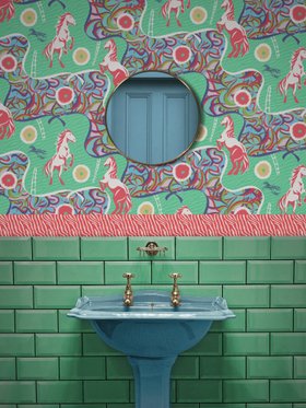 DIVINE SAVAGES X PIKES IBIZA 'STALLION RHAPSODY' WALLPAPER