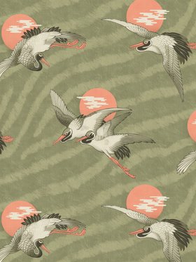 DIVINE SAVAGES X PIKES IBIZA SUNSET DREAMS in 'MARTINI OLIVE'