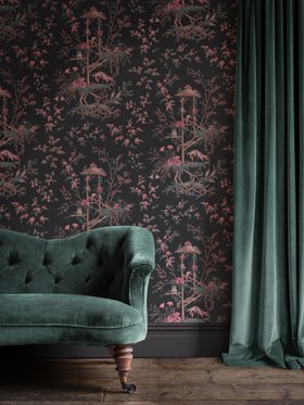 DIVINE SAVAGES GARDEN OF AMYTIS  NOIR  WALLPAPER