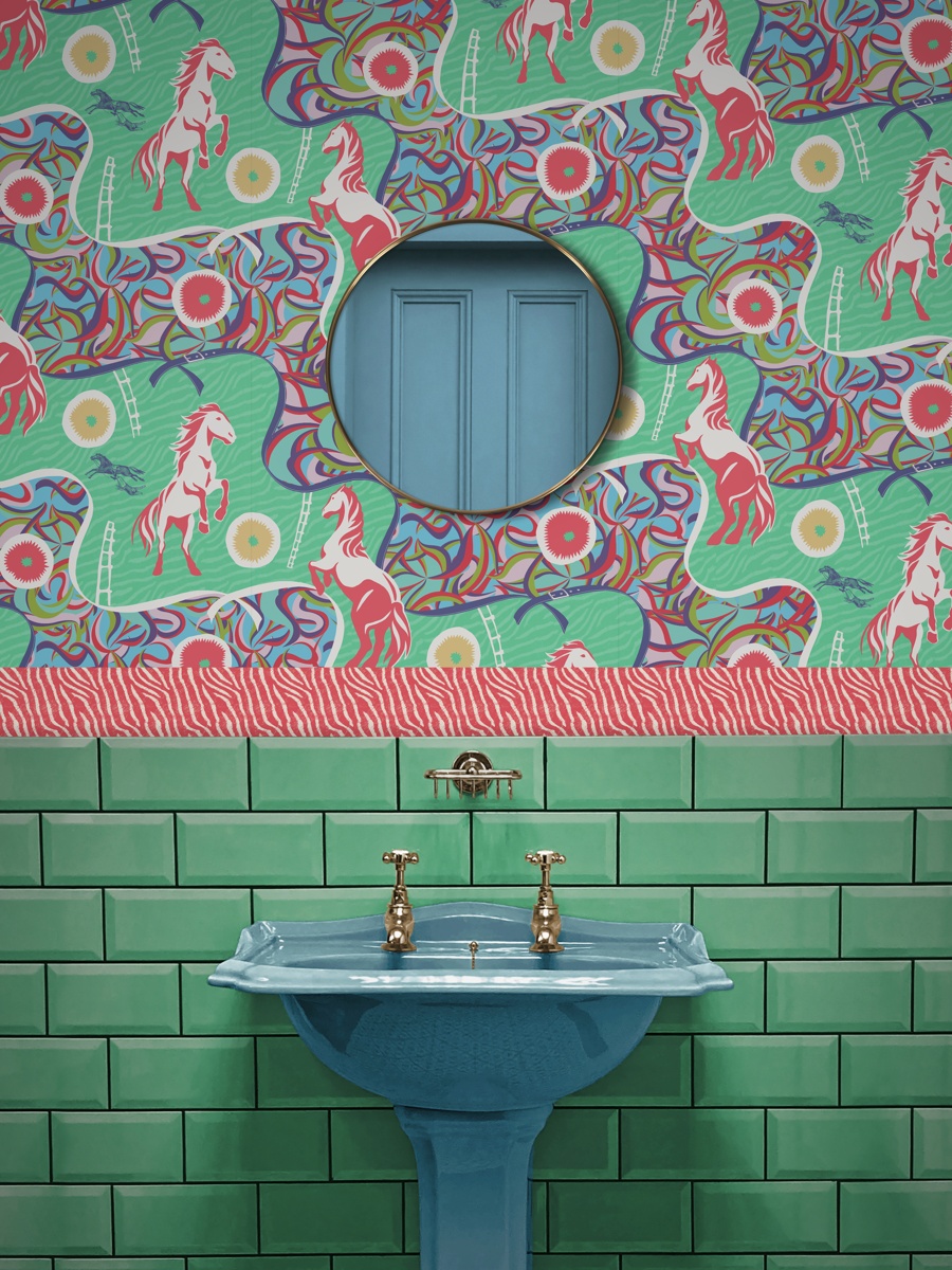 DIVINE SAVAGES X PIKES IBIZA 'STALLION RHAPSODY' WALLPAPER