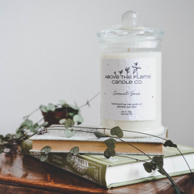 SOY WAX CANDLE WITH PLANTABLE SEED LABEL