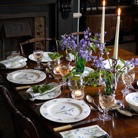 Bluebell Table Setting