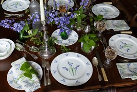 Bluebell Dinning Table Setting view