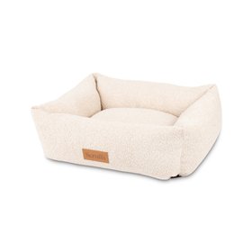 Boucle Box Bed - Ivory