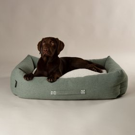 Eden 100% Recycled Box Bed - Sage Green