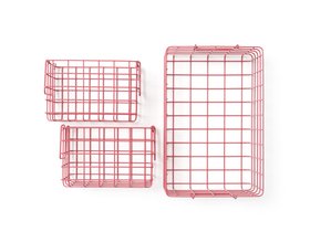 Mustard Made, The Baskets in Berry (set of three), (mustardmade.com)