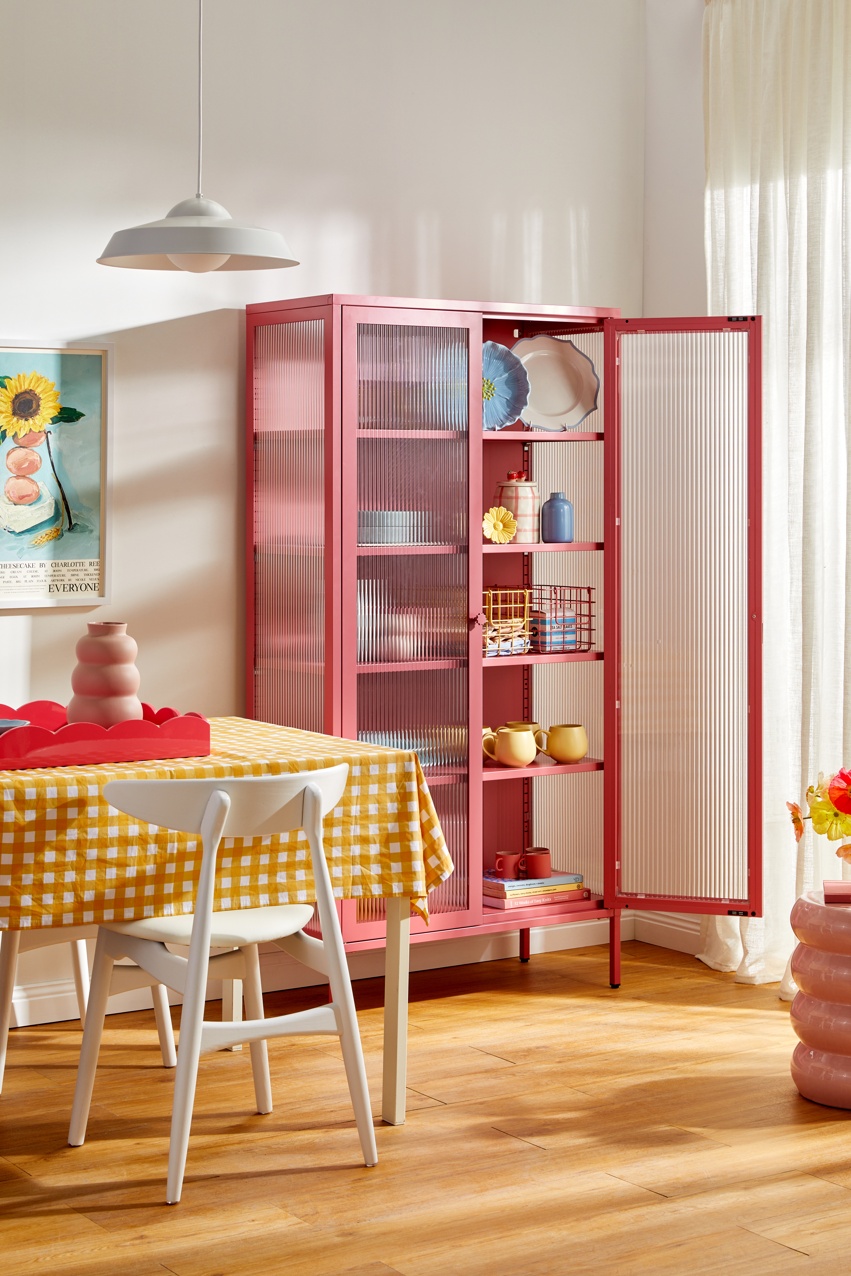 The Collector Berry Home The Glass Collection Mustard Made 0192 Angled