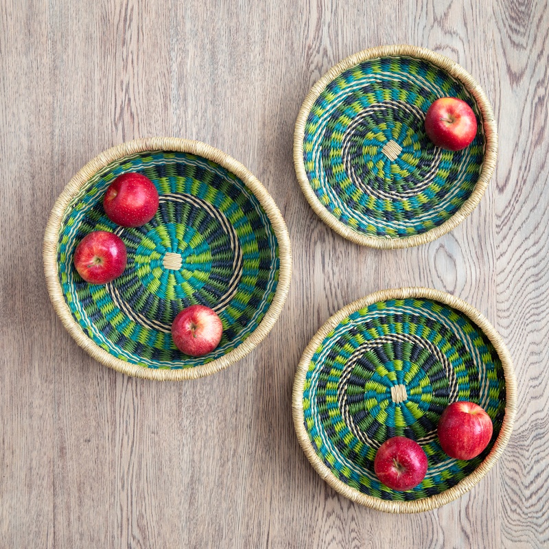 Handwoven Fruit Basket