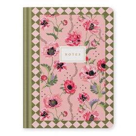 Notizbuch B6 Hardcover Cath Kidston Mohnblumen