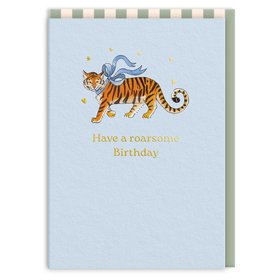 Grußkarte Cath Kidston Tiger
